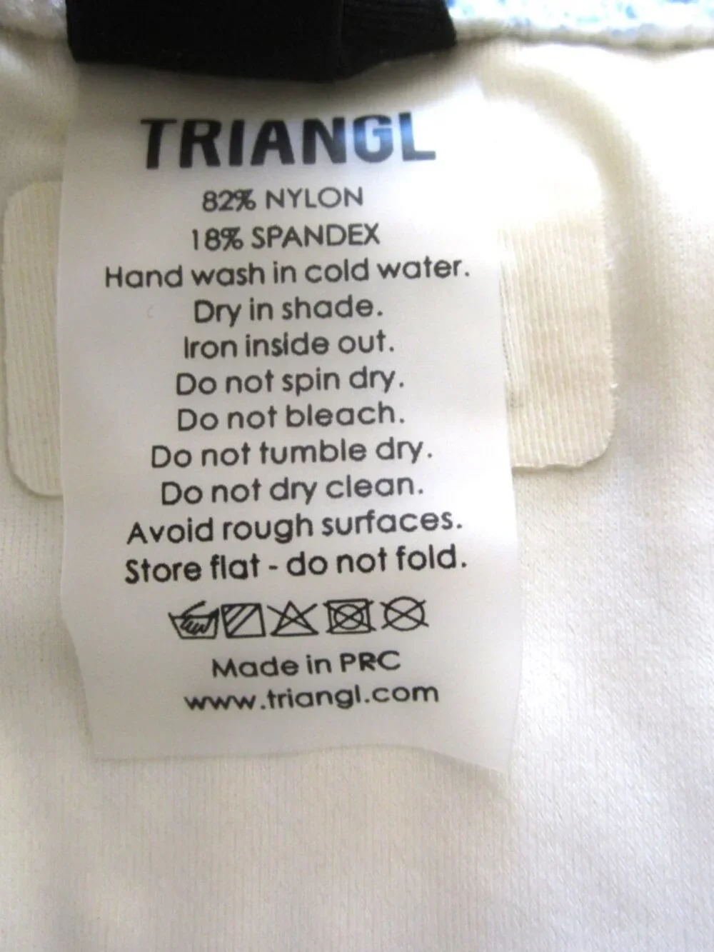Triangl NEW Size S Inesa Bikini Indigo Cream Top Bottom Yellow Blue Floral
